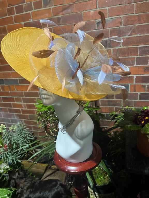 Beautiful Handmade hat, Hat for the Races, Hats for Ascot, Special Occasion Hats
