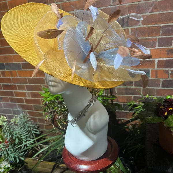 Beautiful Handmade hat, Hat for the Races, Hats for Ascot, Special Occasion Hats