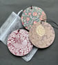 Lovely William Morris inspired decoupaged gift tags 