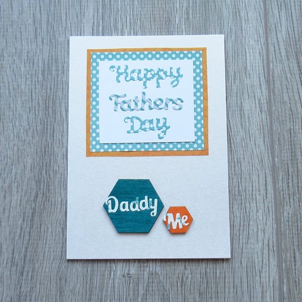 Happy Father’s Day card – Daddy & me