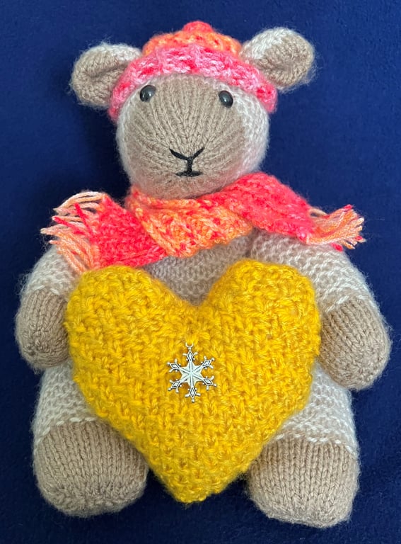 Lamb with a Gold Heart - Special Gift