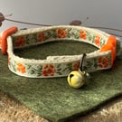 The Prettiest Orange Cat Collar