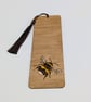 Pyrography wooden bee bookmark, gift for a bee lover - Image 6