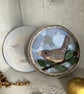 Mixed media bird in a handpainted box - Image 2