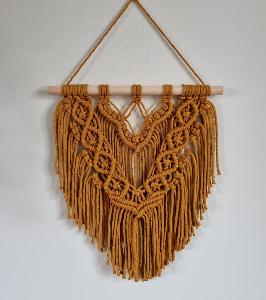 Macrame Wall Hanging - Caramel