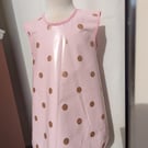 Pink and Raspberry Spotted Apron