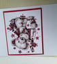 Any occasion card and gift tag set. Birthday card.  Ref 124 - Image 2