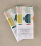 Flower Tea Towel - Twin Pack - Image 1