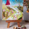  ' The Cyclamen path ' original painting 