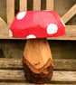 Red Toadstool with Ladybird - Image 3