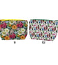 Liberty fabric cosmetics pouch ,small floral washbag, waterproof zip travel bag - Image 5