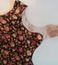 Dress, 12-18 months, A line dress, pinafore, needlecord, flowers, floral print  - Image 3