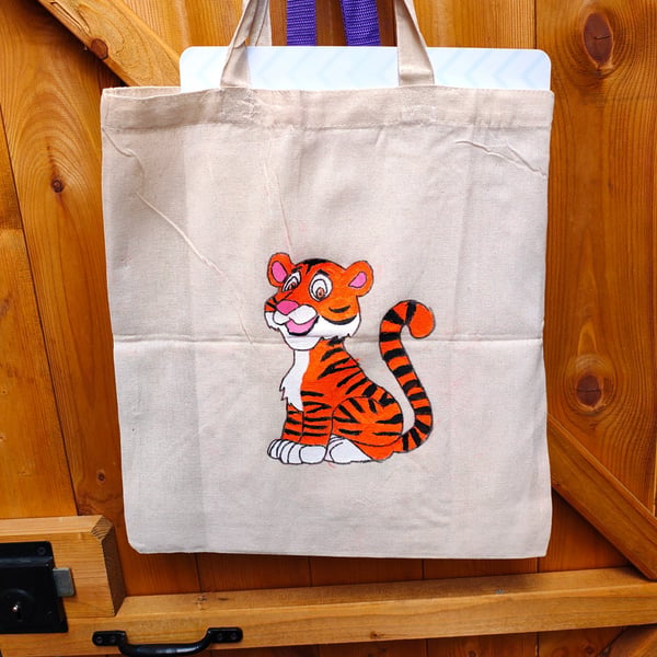 Hand painted tote bags 
