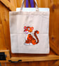 Hand painted tote bags 