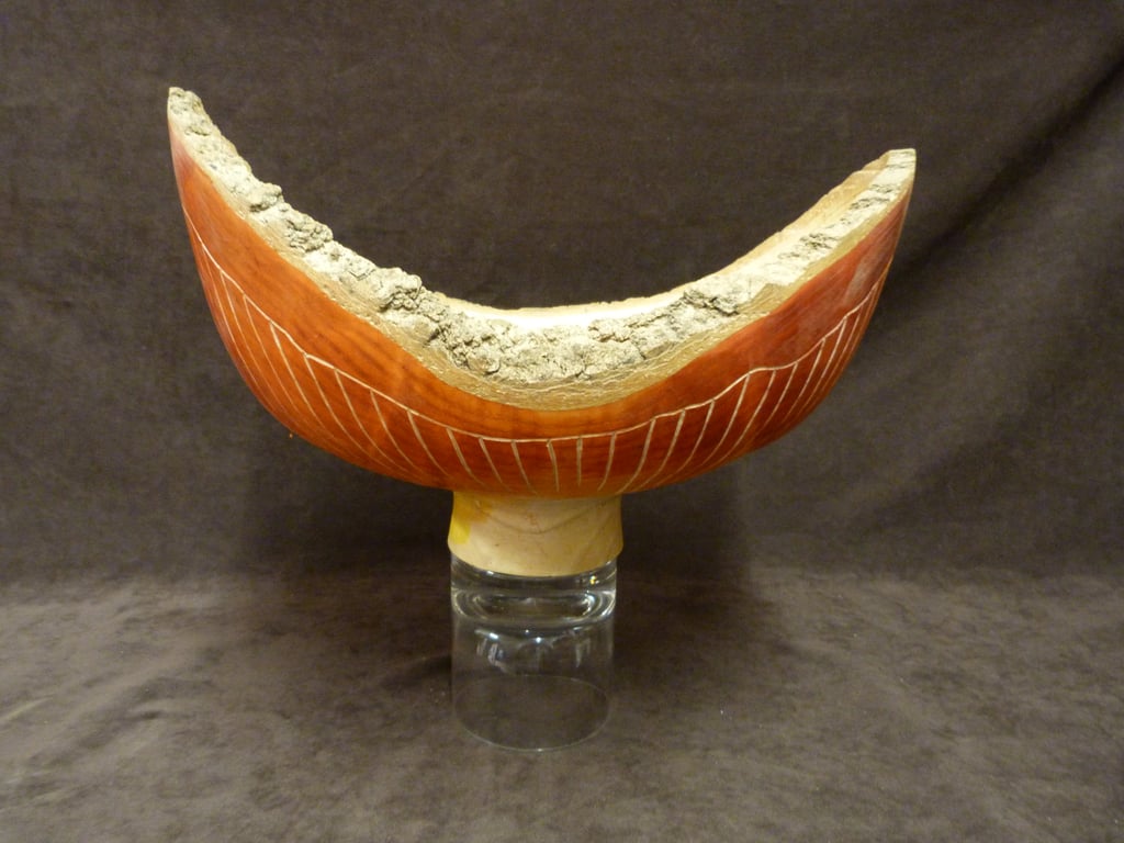   NATURAL  EDGE ASH BOWL