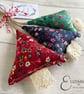 Liberty Donna Leigh Tana Lawn Floral Fabric Christmas Trees Hanging Decorations  - Image 5
