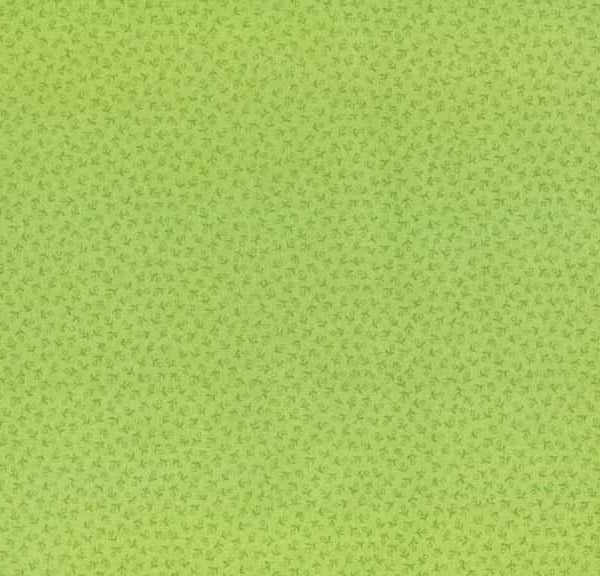 Fat Quarter 'Itsy Bits' in light green by Makower Fabrics