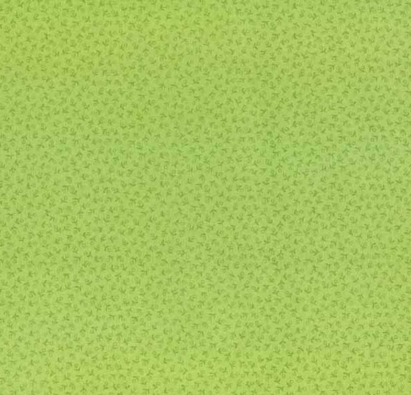 Fat Quarter 'Itsy Bits' in light green by Makower Fabrics