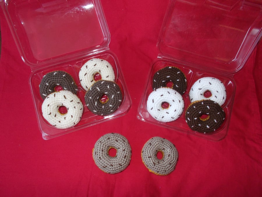  Crochet doughnuts