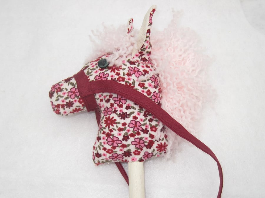 Mini Doll Hobby Horse floral print BJD