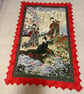 Oriental Beauties  Hand Quilted Wall Hanging Geisha Girls - Image 3