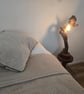 Rustic Hand Made Table Bedside Lamp - Image 6