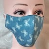 Handmade reusable adult face mask.