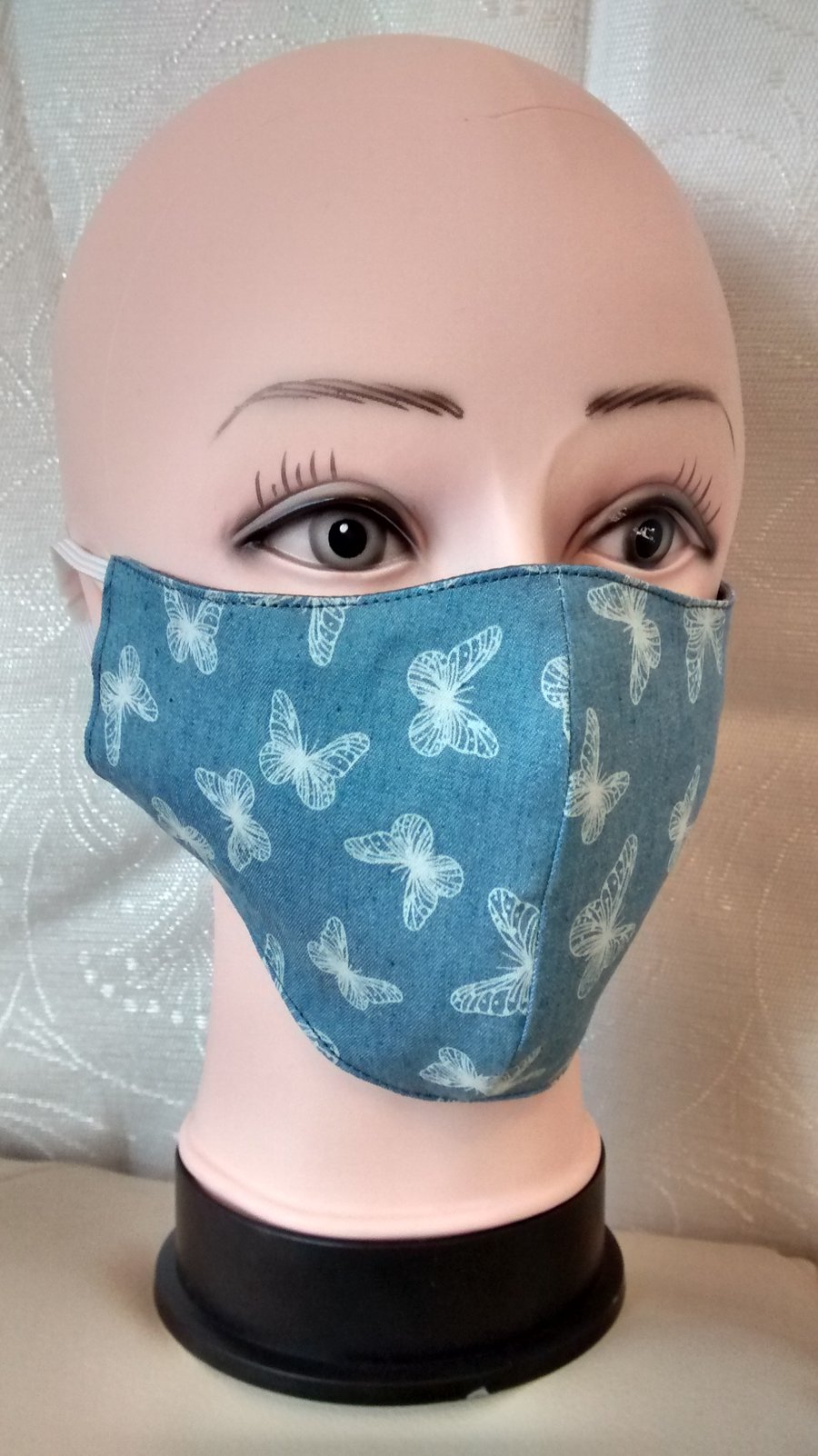 Handmade reusable adult face mask.