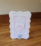 Love Heart Engagement Card.  - Image 2