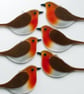 Fused glass robin - Image 4