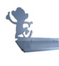 Monkey Wall Shelf – Nursery & Kids Room Decor - Image 6