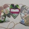 Patchwork hearts - 55 cm  - Just for you Bunting, wall hanging