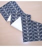 Navy Blue Table Runner 1970s Retro 4ft 48" 120cm - Image 3