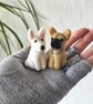 Custom needle felted dog mini model. - Image 4