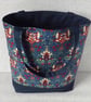 Tote bag, shopping bag, floral, William Morris - Image 9