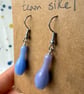 Lilac Skittle Earrings - Surgical Steel Hooks - Old Stock - Super Seconds - Image 2