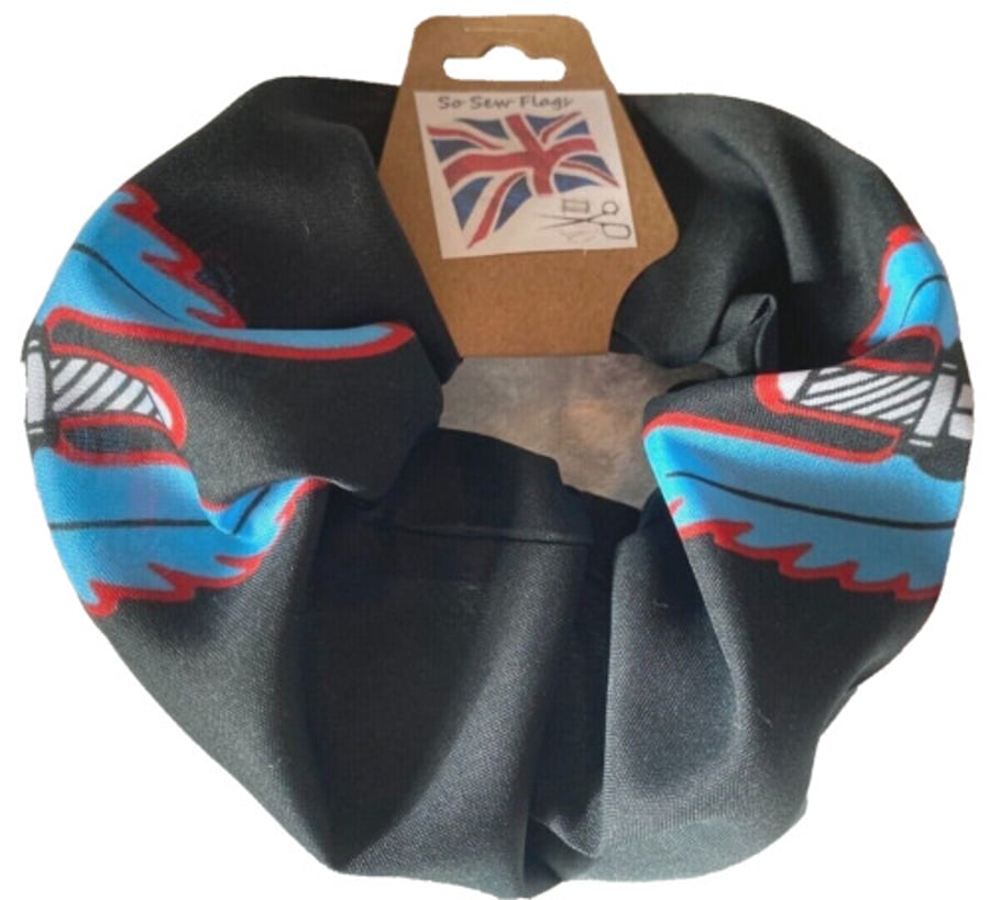 SAS Special Air Service Flag Hair Scrunchie Scrunchies Accessory Band Elastic