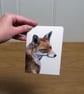 Greetings card - Red Fox - 4 x 5.75 inches (10.5 x 14.8cm) - Image 5