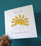 Thank you for helping me shine card, thank you card, thank you teacher, teacher  - Image 2