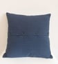 Patchwork cushion zero waste project using man's shirt - Image 3