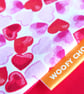 Love Hearts Valentines Dog Bandana - Small - Image 6