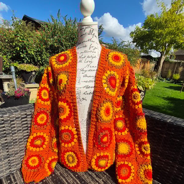Handmade Crochet Cardigan 