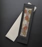 Individually Hand Crafted Textile Blank Bookmark Card - Image 1