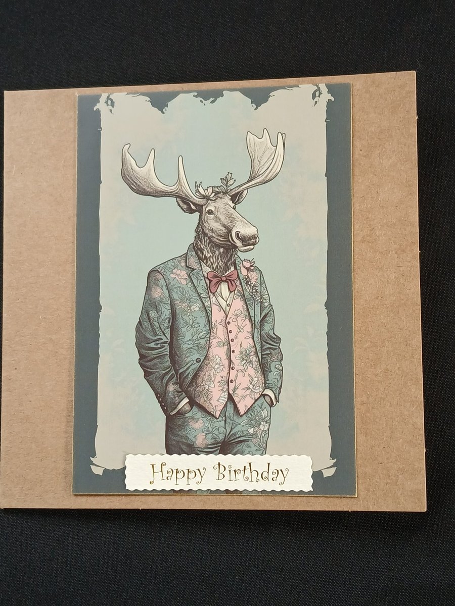 Quirky birthday card 