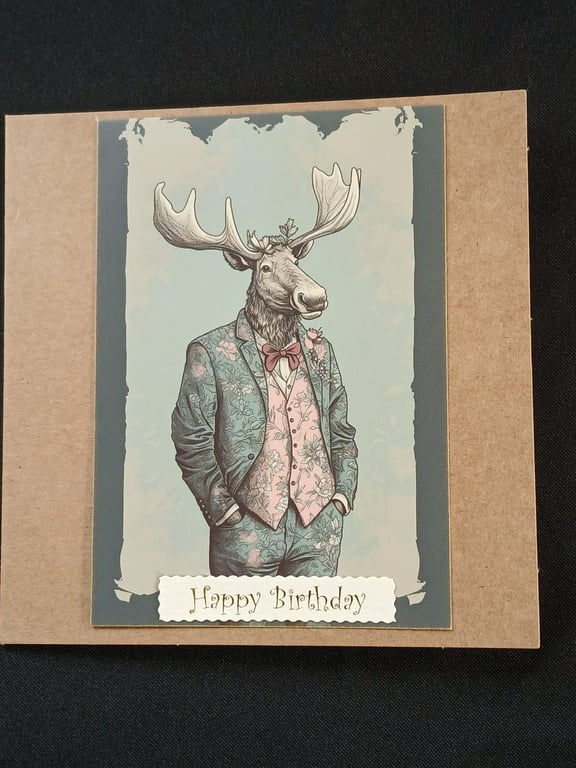 Quirky birthday card 