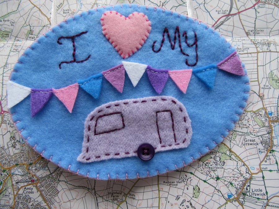 Caravan decoration, wall decor