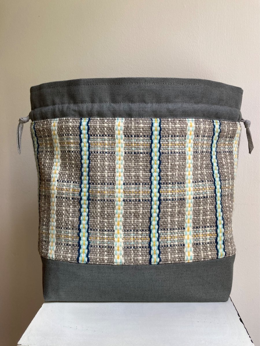 Cariad Bag - Spring Pastels 3. Handwoven in Wales