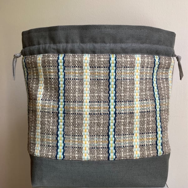 Cariad Bag - Spring Pastels 3. Handwoven in Wales