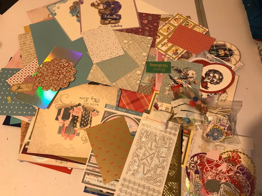 1.5kg Mega  Card making kit 