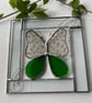 Stained Glass Butterfly Square - Image 4
